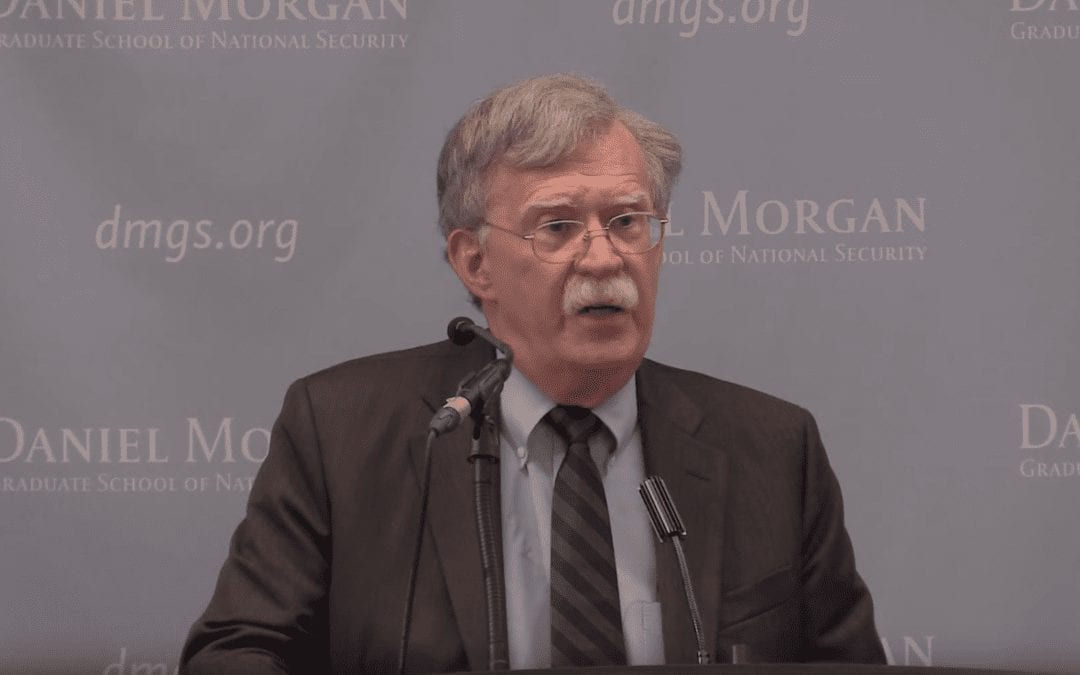 USA Today Reports John Bolton’s Visit to DMGS (Video)