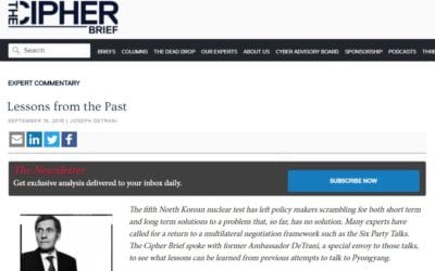 President DeTrani interviewed by The Cipher Brief