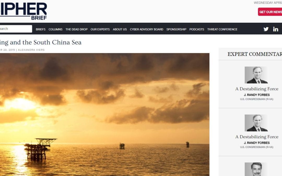 Ambassador Joseph DeTrani: Beijing and the South China Sea