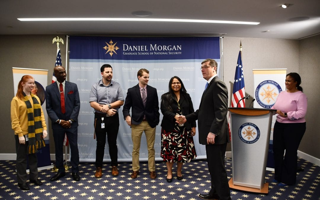Daniel Morgan Graduate School Installs Student Government Association Members in Special Installation Ceremony