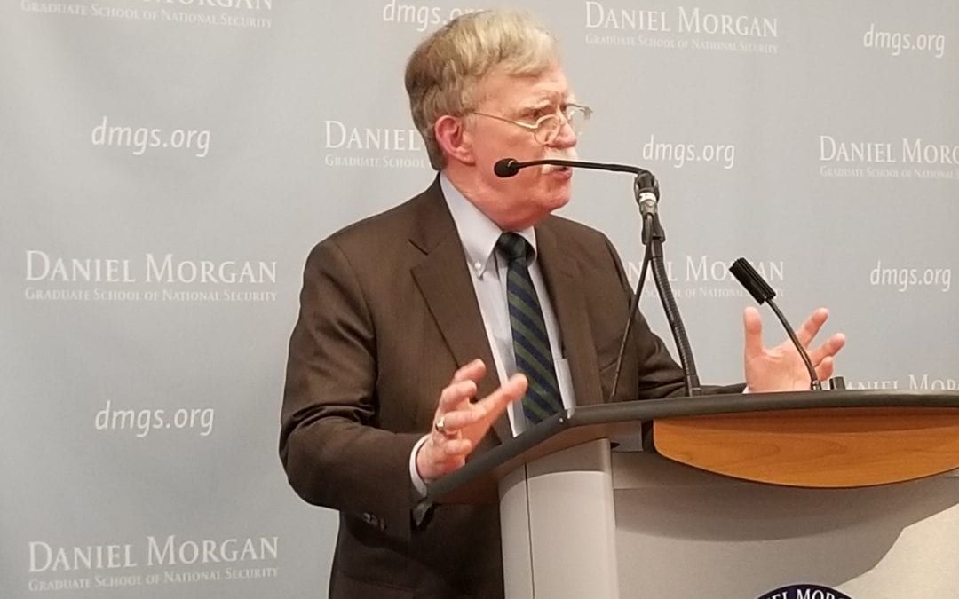 Ambassador John Bolton: Foreign Policy Challenges for the Trump Administration (Video)