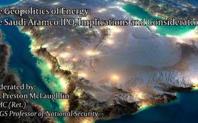 DMGS Hosts Saudi Aramco IPO Panel Discussion Featuring Brigadier General Tom Cosentino and Paul Michael Wihbey